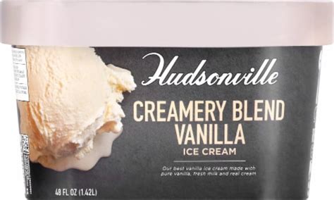 Hudsonville Creamery Blend Vanilla Ice Cream Tub Oz Frys Food Stores