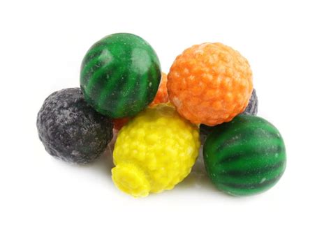 Dubble Bubble Fancy Fruit Bubble Gum Balls Assorted Fruity Gumballs