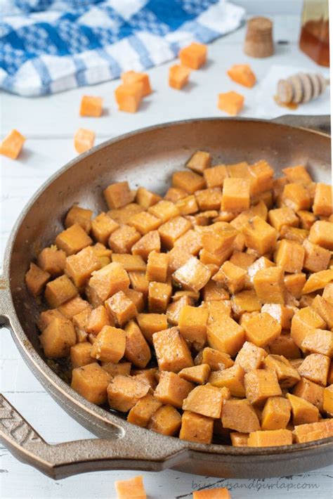 Smoked Sweet Potatoes Recipe Yummy Sweet Potatoes Cubed Sweet