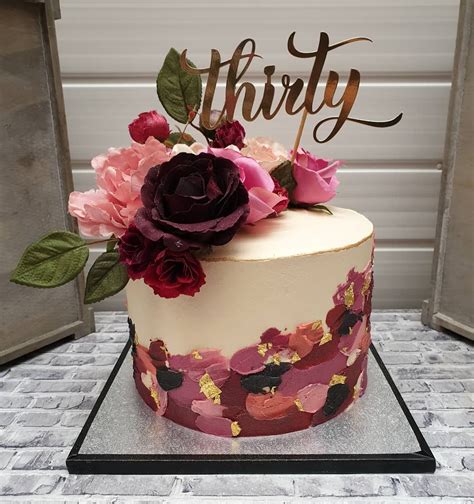 Elegant Red Velvet Cake Designs For Birthday K Pop Army