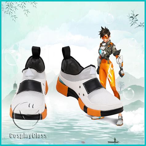 overwatch ow tracer lena oxton cosplay shoes cosplayclass