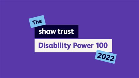 Home Shaw Trust Disability Power 100