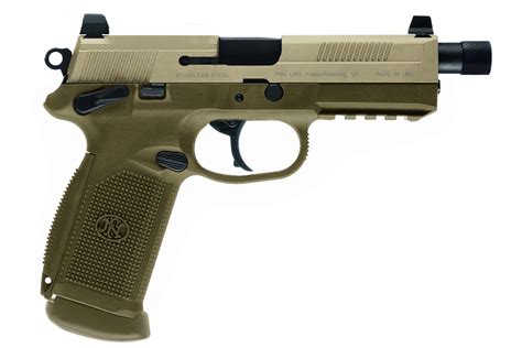 Fnh Fnx 45 Tactical 45 Acp Flat Dark Earth With Night Sights Le