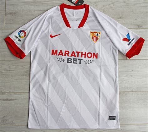 Koszulka Piłkarska Sevilla Fc Home 2021 Nike 24 Gomez Liga