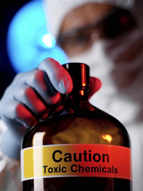 Hazardous Chemical Photograph By Tek Image Fine Art America