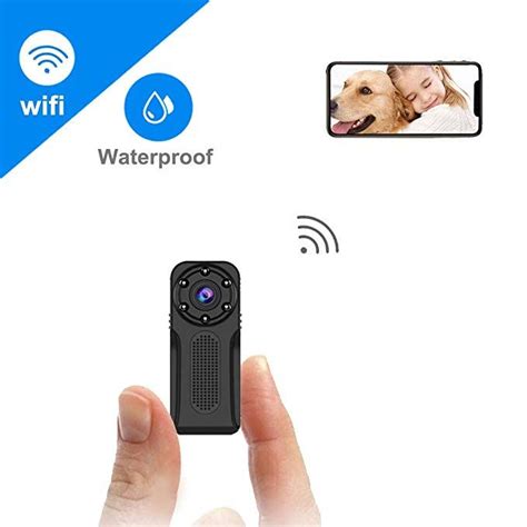 Waterproof Wifi Mini Hidden Camera Zzcp Full Hd P Portable Small