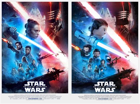 Lego Style Star Wars The Rise Of Skywalker Poster Unveiled