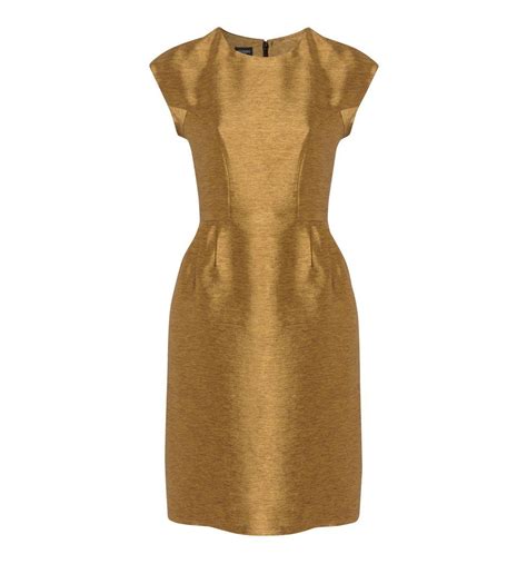 Precious Dress Hobbs Dresses Metallic Gold Dress Brown Maxi Dresses