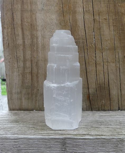small selenite tower crystal visions nz