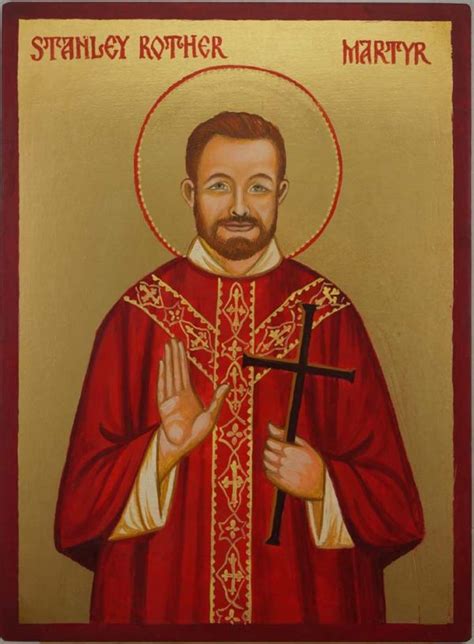 Martyr Stanley Rother Orthodox Icon Blessedmart