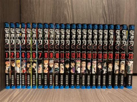 Demon Slayer Kimetsu No Yaiba Vol Full Set Books Collection Set Japanese Ebay