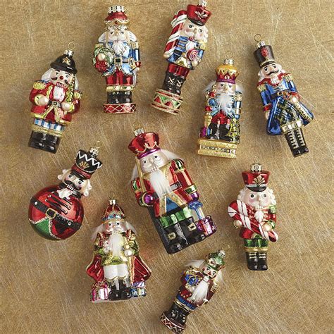 Nutcracker Ornaments Set Of 10 Frontgate