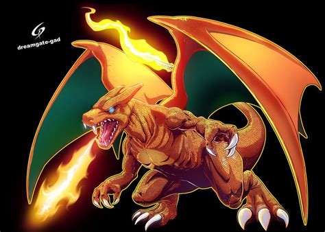 Charizard By Dreamgate Gad On Deviantart Concept Art Characters