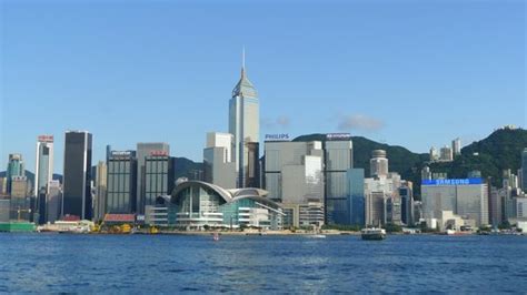 Tsim sha tsui promenade is located in yau tsim mong. View of the Hong Kong Skyline from Tsim Sha Tsui Promenade ...