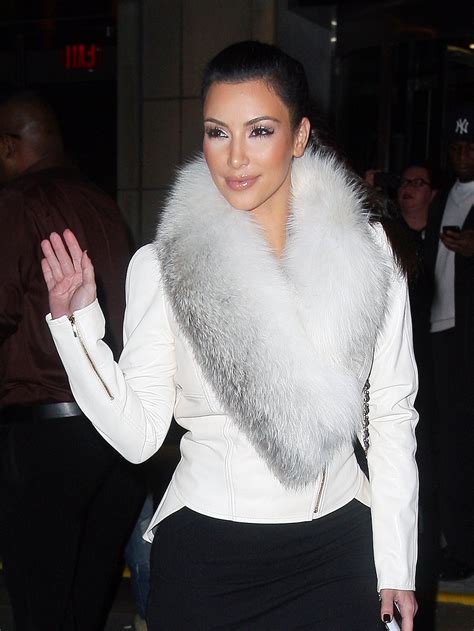 Kim Kardashian Still In Fur Touch My Fur