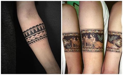 Tatuajes De Brazaletes Y Pulseras Significados Y Diseños