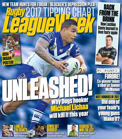 Rugby League Week 2017 Issue 5 Magazine Get Your Digital Subscription