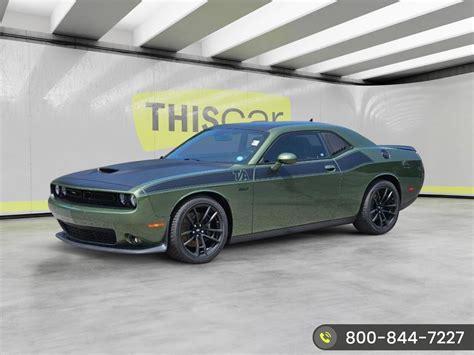 2021 Dodge Challenger Green Used Dodge Challenger For Sale In Tomball