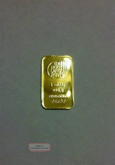 1 Gram Gold Bar 9999 Pure