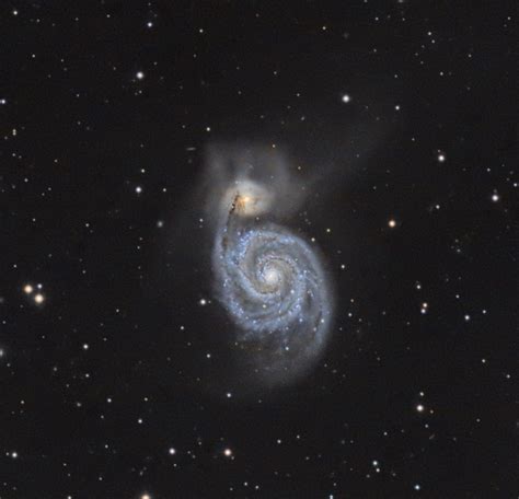 M51 Whirlpool Galaxy Darkskies Astrophotography