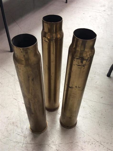Sold Price 3pc 1945 Mk7 50cal Naval Cannon Artillery Shells Invalid