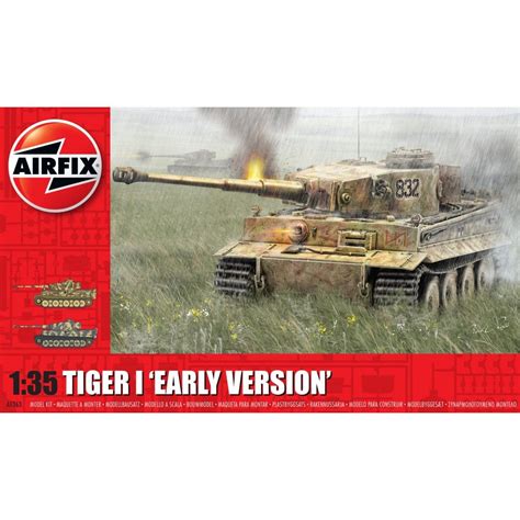 Airfix Tiger 1 Early Version Plastic Kits From Monk Bar Model Shop Uk