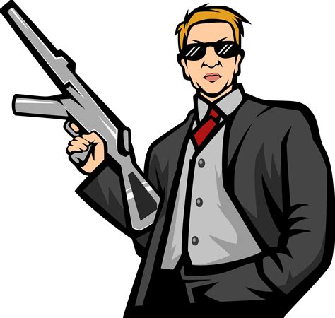 gangster with machine gun pop art style vector illustration by visink thehungryjpeg