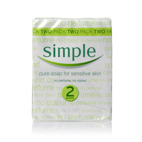 Simple Pure Soap For Sensitive Skin 2 X 125g Reviews 2020