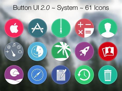 Button Ui 20 System Icons By Blackvariant On Deviantart