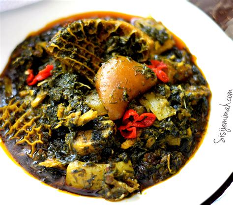 afang soup is one of the most popular traditional nigerian soups it is very nutritious