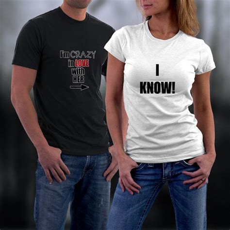 Couple Shirt Ideas Funny Whether Theyre Married Or Dating These Unique And Practical Couple