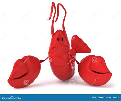 Fun Lobster Stock Illustration Illustration Of Shell 44146518