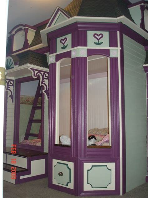 Victorian House Bed Colettes Victorian Cottage Bunk Bed