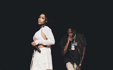 Sza And Travis Scott Reunited To Perform Love Galore At Her Amex