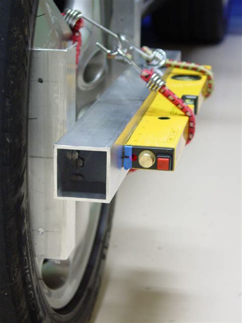 So far i've liked the alignment plates: DIY Toe-in Check - Rennlist Discussion Forums