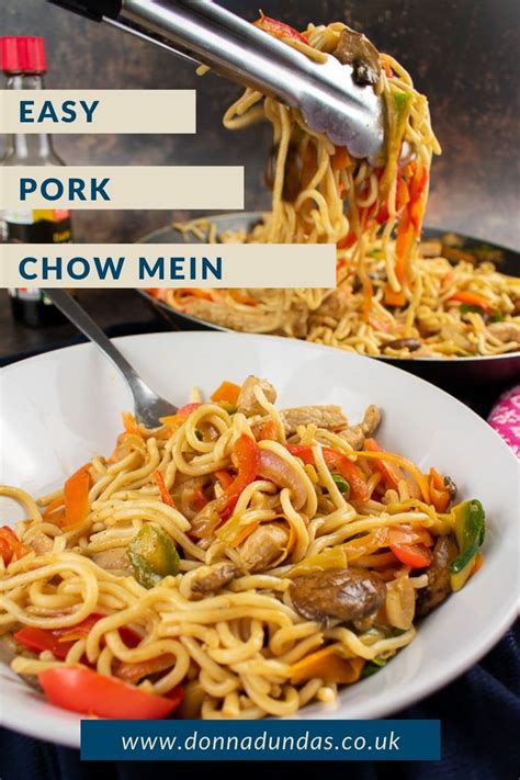 Homemade Pork Chow Mein A Fabulous Fakeaway Recipe