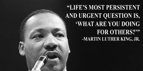 Https://tommynaija.com/quote/mlk Quote What Are You Doing For Others