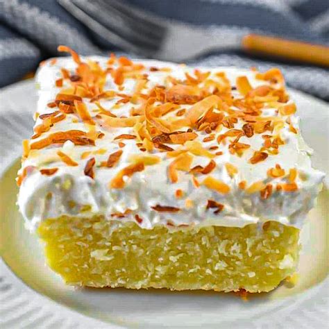 Coconut Topped Cream Cheese Sheet Cake 77greatfood