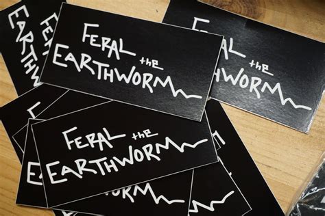 Sticker Pack Feral The Earthworm