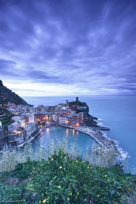 Vernazza At Sunrise Cinque Terre Unesco Beautiful Places To Visit