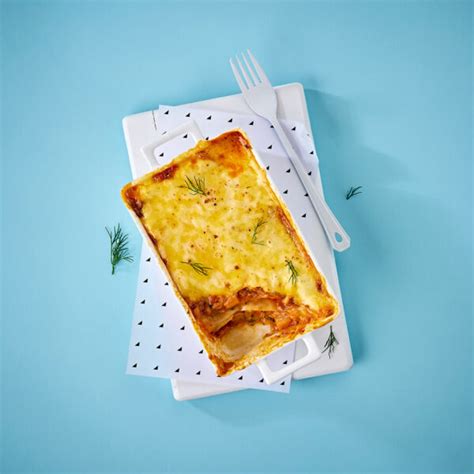 Mediterranean Lasagne Layers Of Pasta In Cheese Sauce Delugo