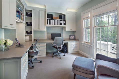 17 Gray Home Office Furniture Designs Ideas Plans