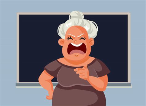 Angry Teacher Illustrations Royalty Free Vector Graphics And Clip Art