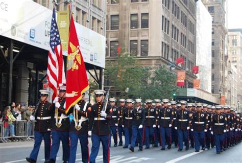 Thousands March In The Nyc Veterans Day Parade — The Raider 881 Ktxt Fm