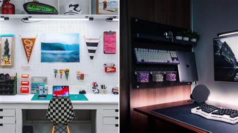 10 Pegboard Desk Ideas For Your Home Office Gridfiti