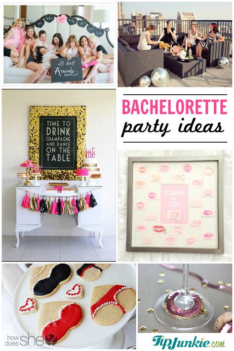 And… keep in mind that the best bachelorette parties are the ones where you do activities the bride loves. 17 Fun Bachelorette Party Ideas - Tip Junkie