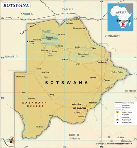 What Are The Key Facts Of Botswana Zambia Africa Botswana Gaborone