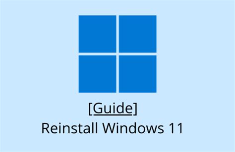 Guide How To Reinstall Windows 11 Howtoedge