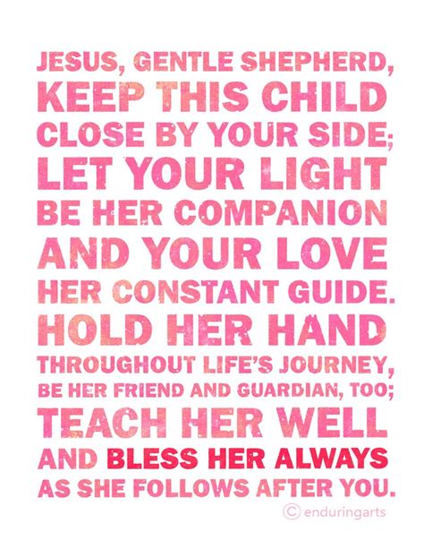 Baby Girl Blessing Quotes Quotesgram