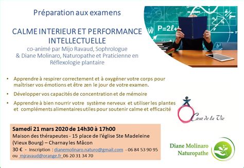 Ateliers Naturopathie Réflexologie et Bien être Diane MOLINARO